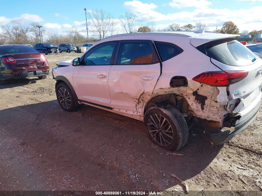 2019 Hyundai Tucson Sel VIN: KM8J3CAL4KU952996 Lot: 40888061