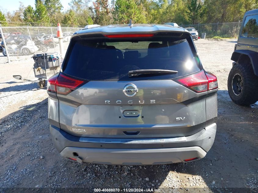 2021 Nissan Rogue Sv Fwd VIN: 5N1AT3BA7MC671572 Lot: 40888070