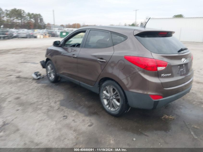 VIN KM8JT3AF5EU946039 2014 Hyundai Tucson, Gls no.3