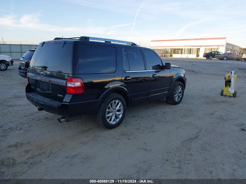 VIN 1FMJU1KTXHEA52011 2017 Ford Expedition, Limited no.4