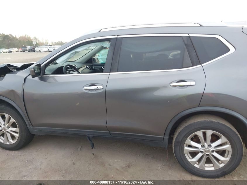 2016 Nissan Rogue Sv VIN: JN8AT2MV7GW146937 Lot: 40888137