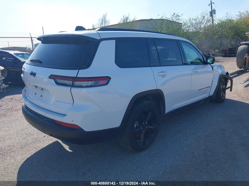 Vin: 1c4rjkag8r8930321, lot: 41377834, jeep grand cherokee l altitude x 4x4 20244