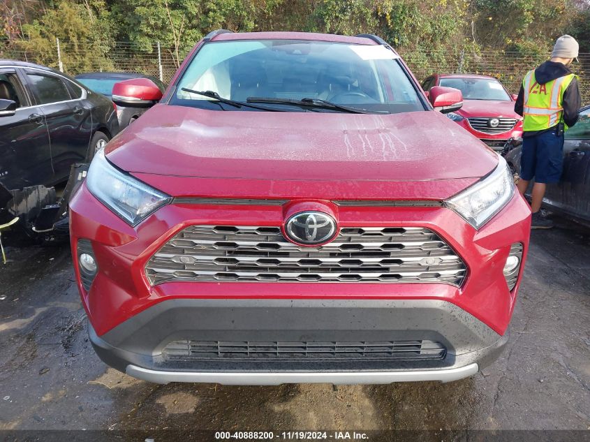 2019 Toyota Rav4 Limited VIN: 2T3Y1RFV9KW012377 Lot: 40888200