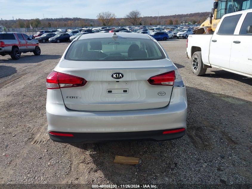 2018 Kia Forte Lx VIN: 3KPFL4A70JE226567 Lot: 40888230