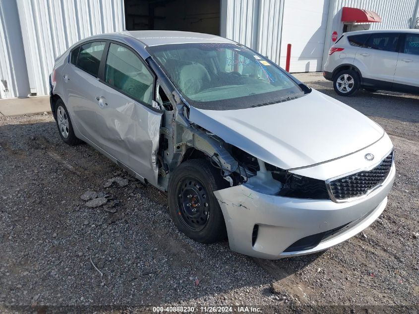 VIN 3KPFL4A70JE226567 2018 KIA Forte, LX no.1