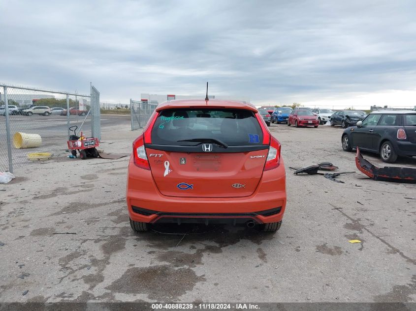 2018 Honda Fit Sport VIN: 3HGGK5H69JM718239 Lot: 40888239