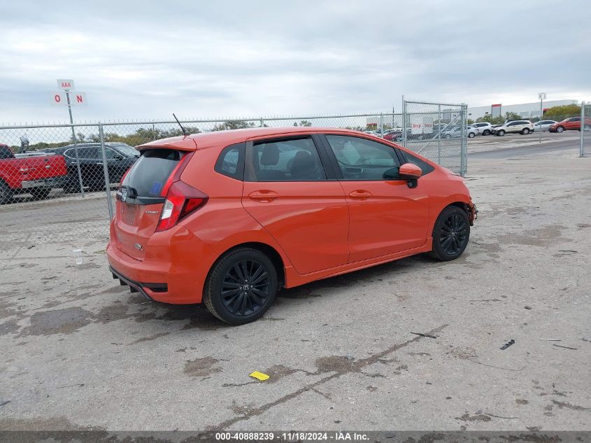 VIN 3HGGK5H69JM718239 2018 Honda Fit, Sport no.4