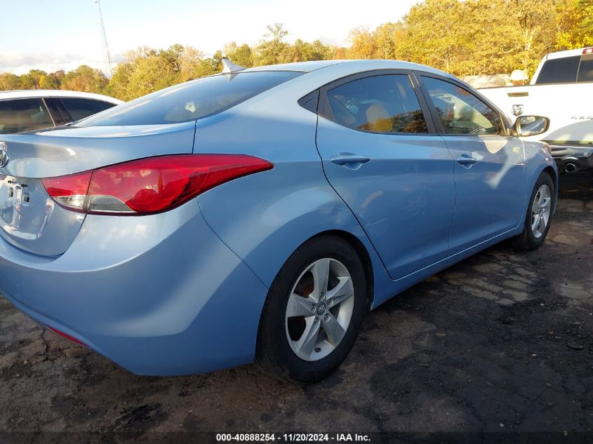 2012 Hyundai Elantra Gls (Ulsan Plant) VIN: KMHDH4AE1CU337202 Lot: 40888254