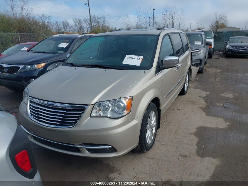 2016 Chrysler Town & Country Limited Platinum VIN: 2C4RC1GG0GR110909 Lot: 40888263