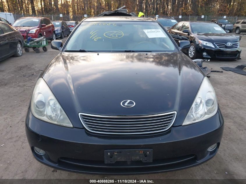 2005 Lexus Es 330 VIN: JTHBA30G255138300 Lot: 40888285