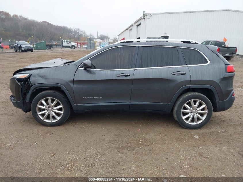 2015 Jeep Cherokee Limited VIN: 1C4PJMDS6FW551926 Lot: 40888294