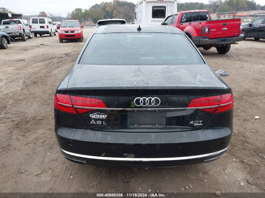 2015 Audi A8 L 4.0T VIN: WAU32AFD3FN002194 Lot: 40888308