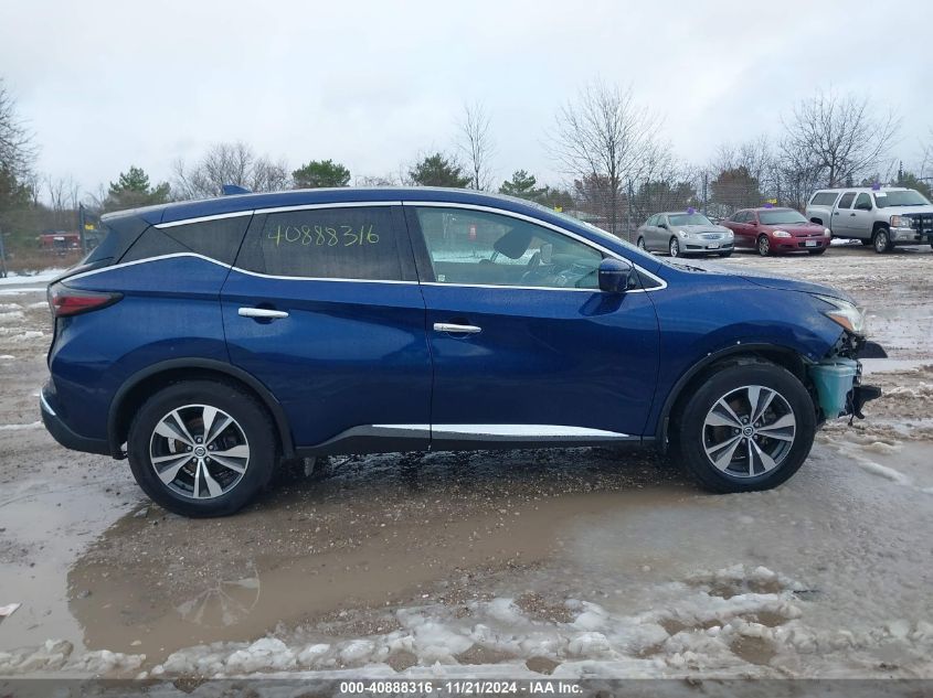 2019 Nissan Murano S VIN: 5N1AZ2MS1KN144997 Lot: 40888316