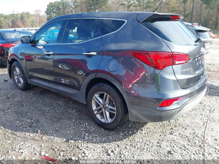 VIN 5XYZT3LB9JG573083 2018 HYUNDAI SANTA FE SPORT no.3