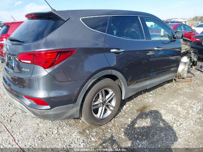 VIN 5XYZT3LB9JG573083 2018 HYUNDAI SANTA FE SPORT no.4