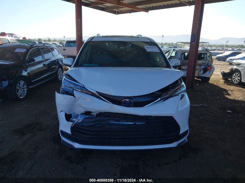 2023 Toyota Sienna Le VIN: 5TDBSKFC4PS100903 Lot: 40888356