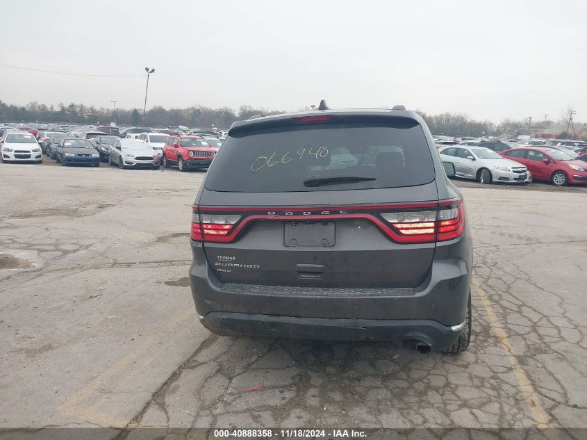 2015 Dodge Durango Sxt VIN: 1C4RDJAGXFC710236 Lot: 40888358