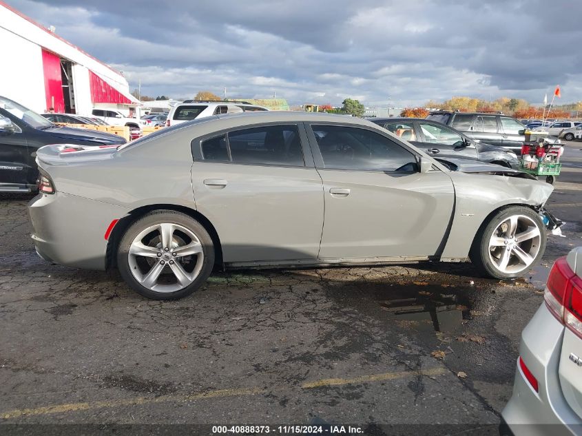 2018 Dodge Charger R/T Rwd VIN: 2C3CDXCT1JH124408 Lot: 40888373