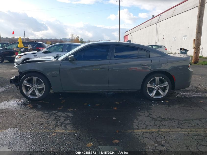 2018 Dodge Charger R/T Rwd VIN: 2C3CDXCT1JH124408 Lot: 40888373