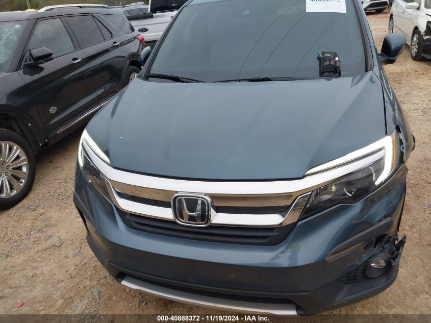 2021 Honda Pilot 2Wd Ex-L VIN: 5FNYF5H59MB030328 Lot: 40888372