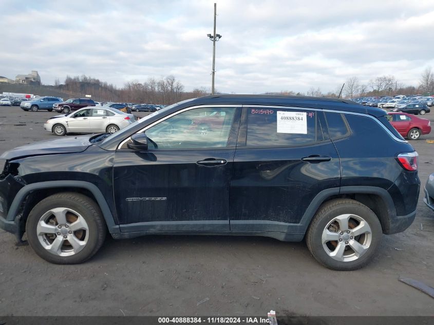 2018 Jeep Compass Latitude 4X4 VIN: 3C4NJDBB5JT231280 Lot: 40888384