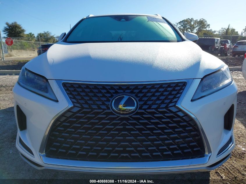 2021 Lexus Rx 350 VIN: 2T2HZMAA6MC196296 Lot: 40888388