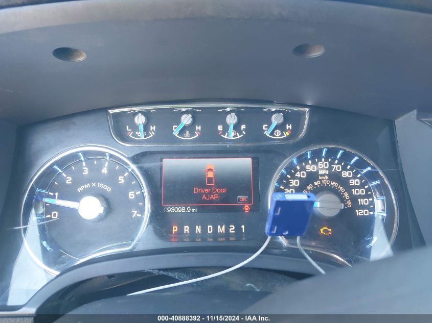 2013 Ford F-150 Lariat VIN: 1FTFW1EF3DKD03151 Lot: 40888392