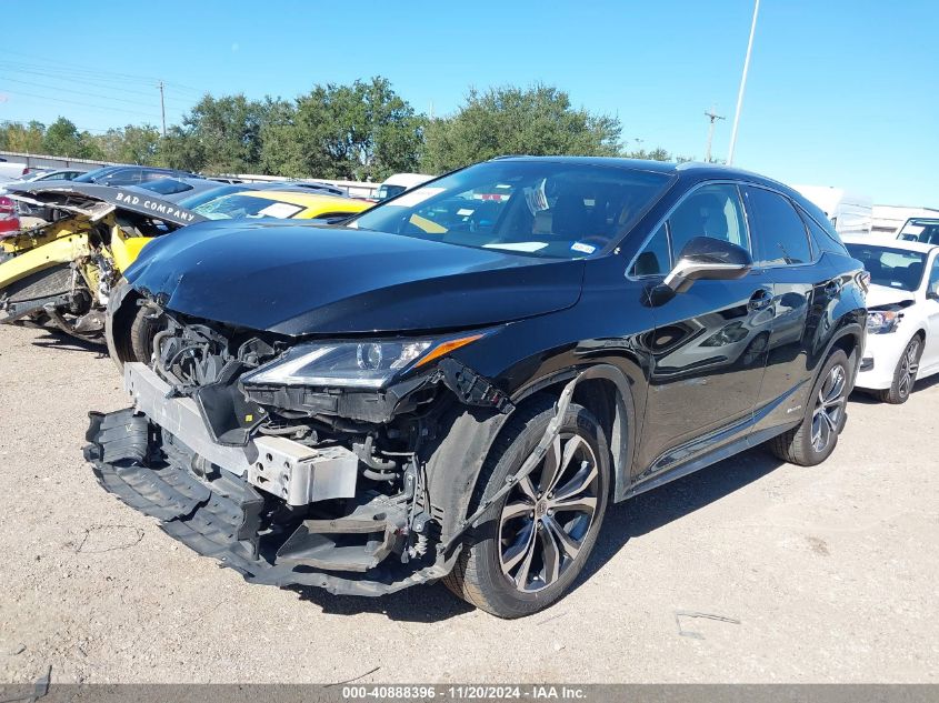 VIN 2T2BGMCA7HC019643 2017 Lexus RX, 450H no.2