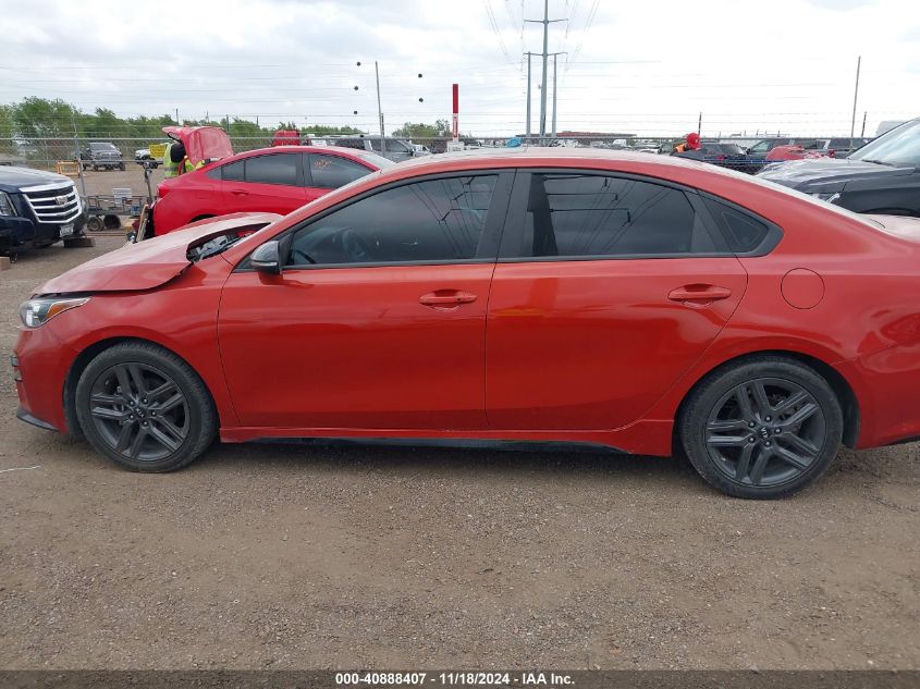 2020 Kia Forte Gt-Line VIN: 3KPF34AD9LE255459 Lot: 40888407