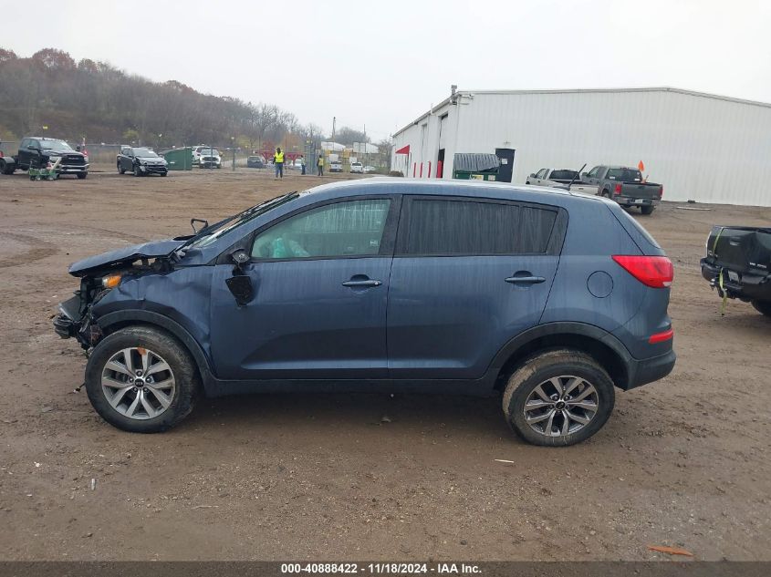 2015 Kia Sportage Lx VIN: KNDPB3AC2F7694094 Lot: 40888422