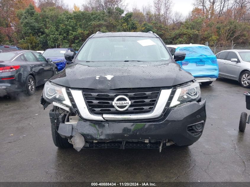 2019 Nissan Pathfinder S VIN: 5N1DR2MM9KC648529 Lot: 40888434