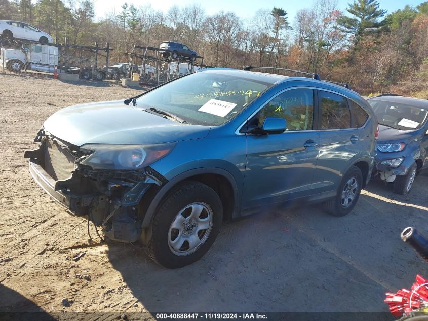 2014 Honda Cr-V Ex-L VIN: 2HKRM4H76EH721759 Lot: 40888447