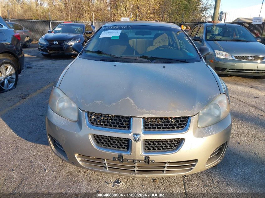 2004 Dodge Stratus Se VIN: 1B3EL36X64N195941 Lot: 40888504