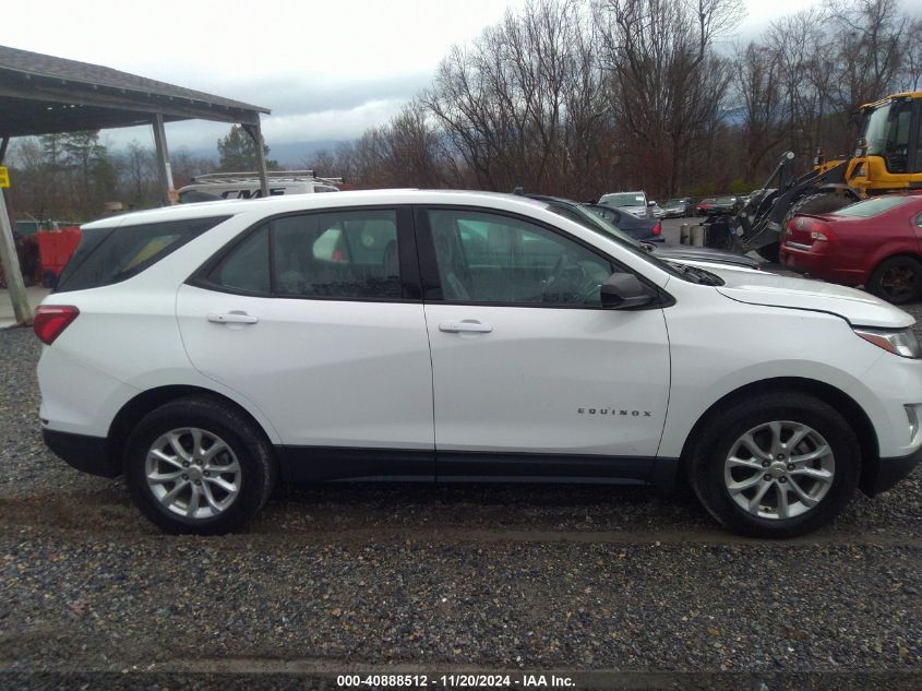 2018 Chevrolet Equinox Ls VIN: 3GNAXHEV3JS504983 Lot: 40888512