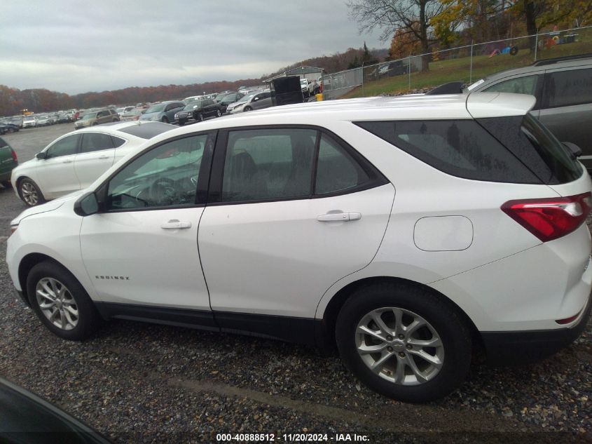 2018 Chevrolet Equinox Ls VIN: 3GNAXHEV3JS504983 Lot: 40888512