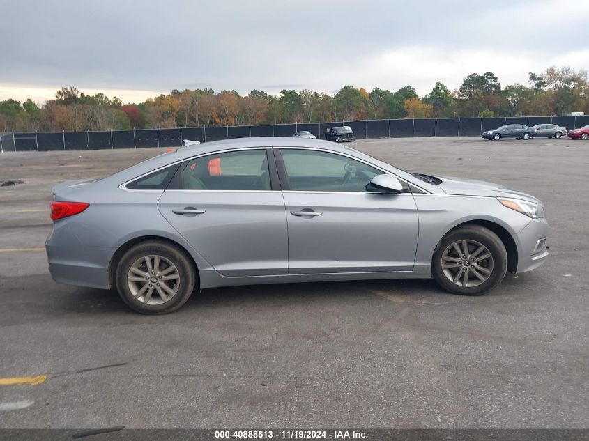 2017 Hyundai Sonata VIN: 5NPE24AF5HH488435 Lot: 40888513