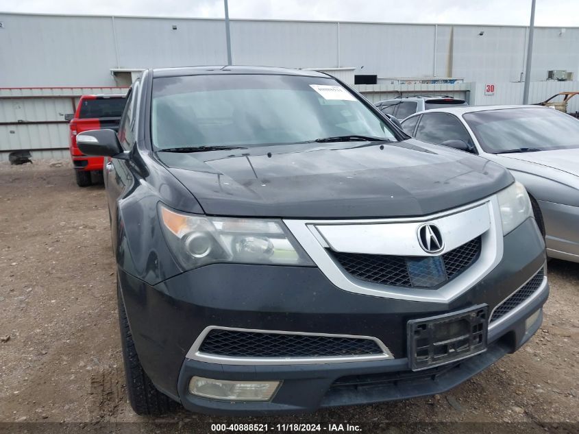 2012 Acura Mdx Advance Package VIN: 2HNYD2H69CH520817 Lot: 40888521