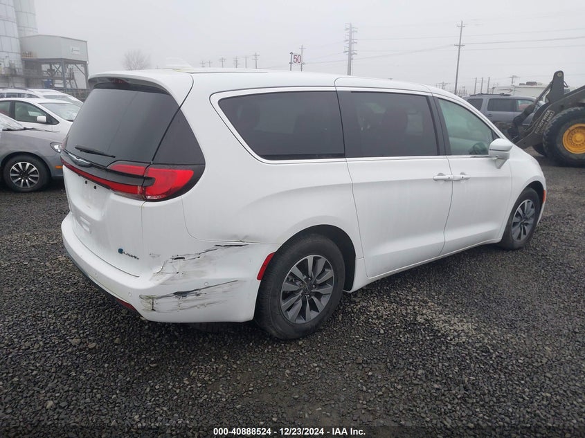 Vin: 2c4rc1l7xnr122911, lot: 41378216, chrysler pacifica hybrid touring l 20224