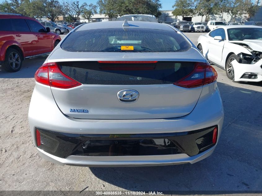 2017 Hyundai Ioniq Hybrid Limited VIN: KMHC85LCXHU046671 Lot: 40888535