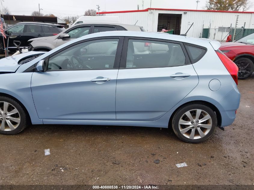 2012 Hyundai Accent Se VIN: KMHCU5AE1CU018086 Lot: 40888538