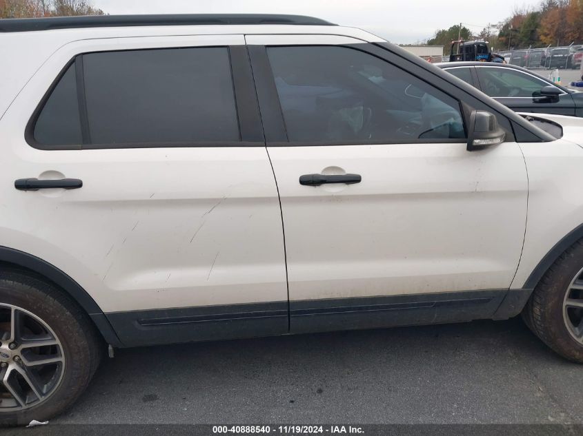 2017 Ford Explorer Sport VIN: 1FM5K8GTXHGC29640 Lot: 40888540