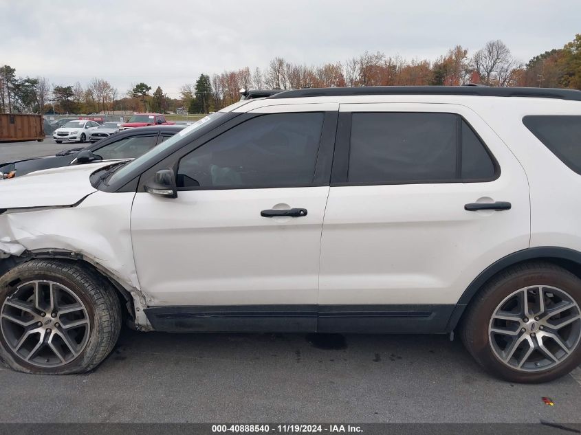 2017 Ford Explorer Sport VIN: 1FM5K8GTXHGC29640 Lot: 40888540