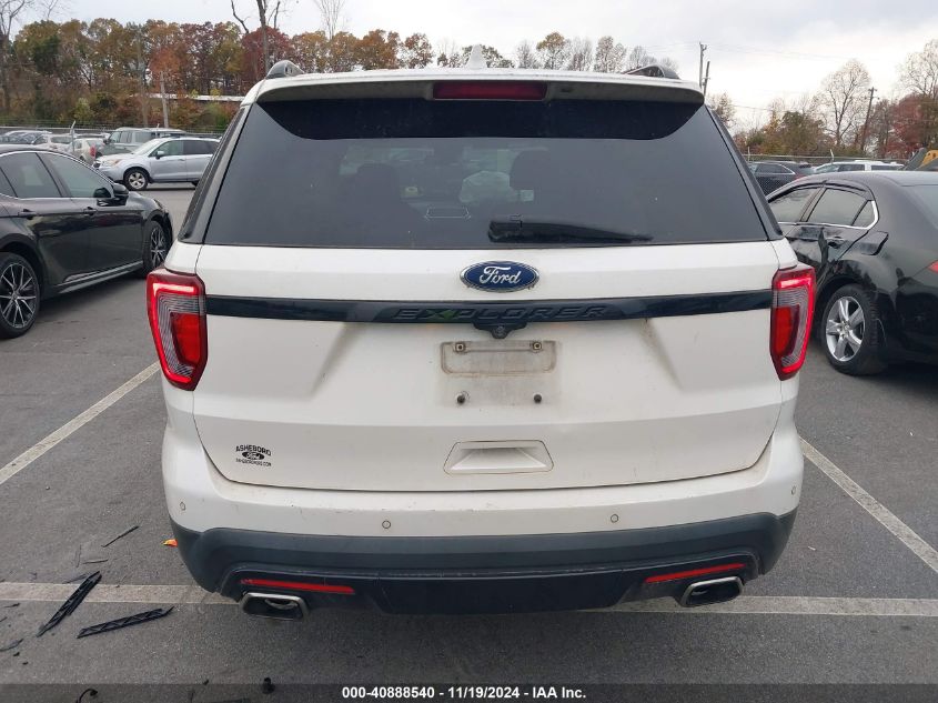 2017 Ford Explorer Sport VIN: 1FM5K8GTXHGC29640 Lot: 40888540