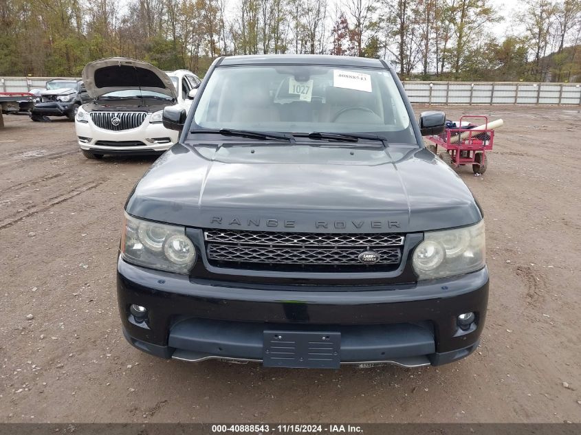 2012 Land Rover Range Rover Sport Supercharged VIN: SALSH2E42CA744733 Lot: 40888543