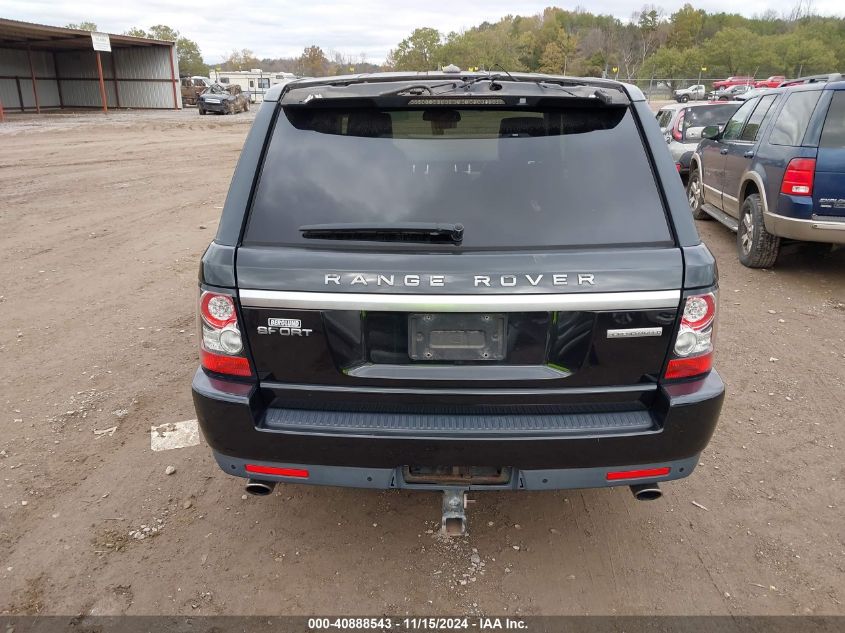 2012 Land Rover Range Rover Sport Supercharged VIN: SALSH2E42CA744733 Lot: 40888543