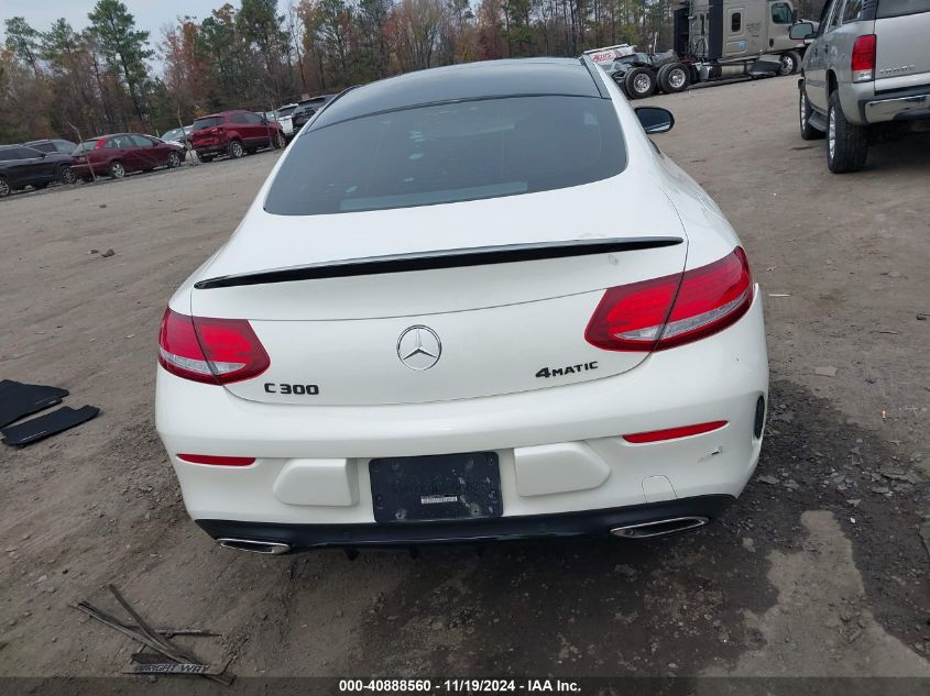 2017 Mercedes-Benz C 300 4Matic VIN: WDDWJ4KB5HF520612 Lot: 40888560