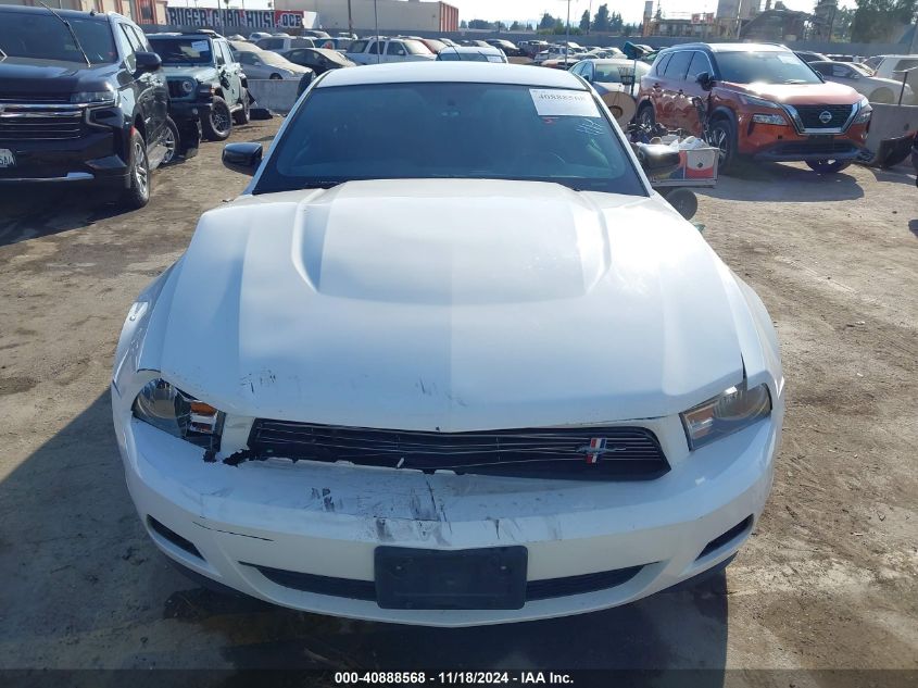 2012 Ford Mustang V6 Premium VIN: 1ZVBP8AM0C5243610 Lot: 40888568