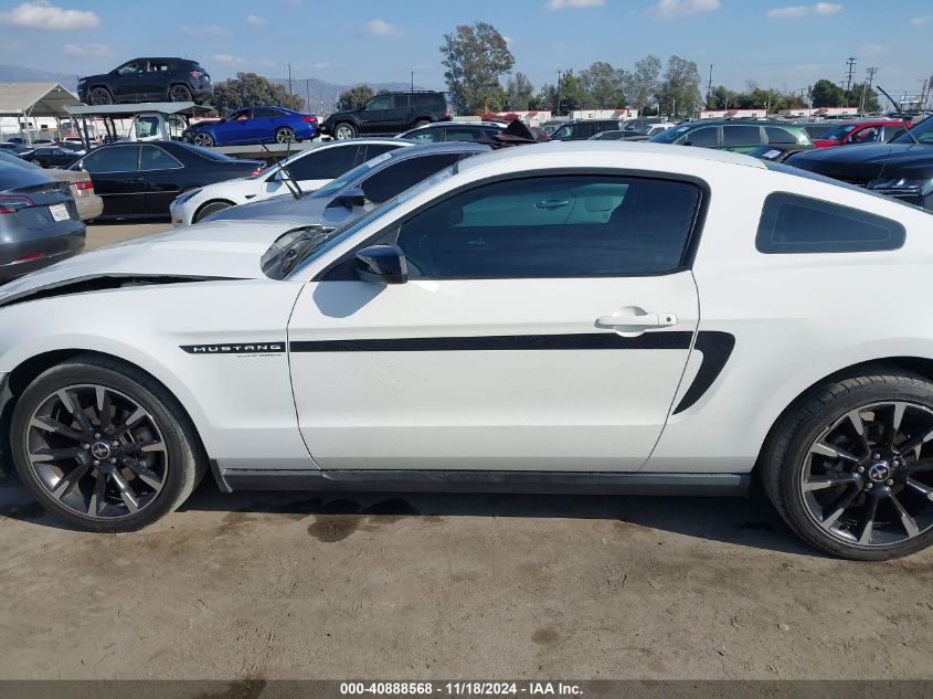 2012 Ford Mustang V6 Premium VIN: 1ZVBP8AM0C5243610 Lot: 40888568