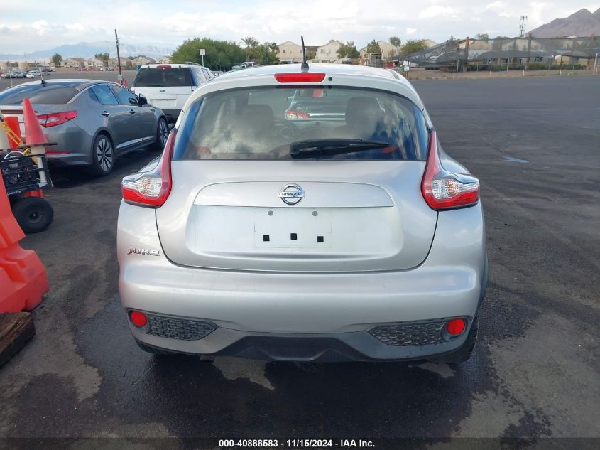 2017 Nissan Juke S VIN: JN8AF5MRXHT701040 Lot: 40888583