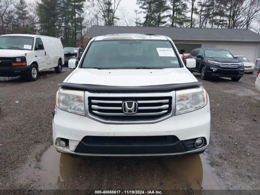 2013 Honda Pilot Ex-L VIN: 5FNYF4H55DB044074 Lot: 40888617